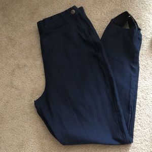 VINTAGE Stirrup Pants in Navy Blue in VGUC